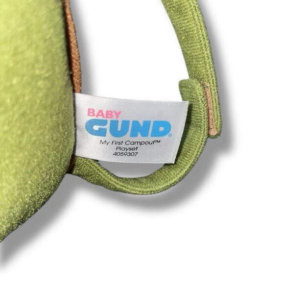 Baby Gund My First Campout Plush Embroidered Backpack Campfire Mello Stick - Picture 8 of 12